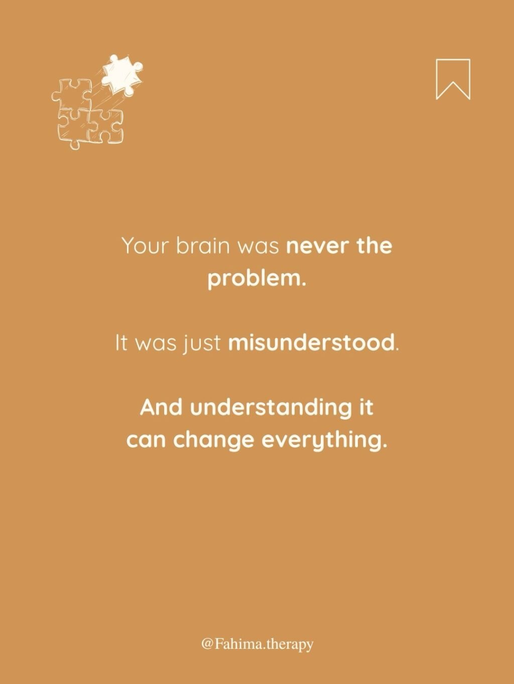 Instagram post from fahima.therapy. This post is in position 9.