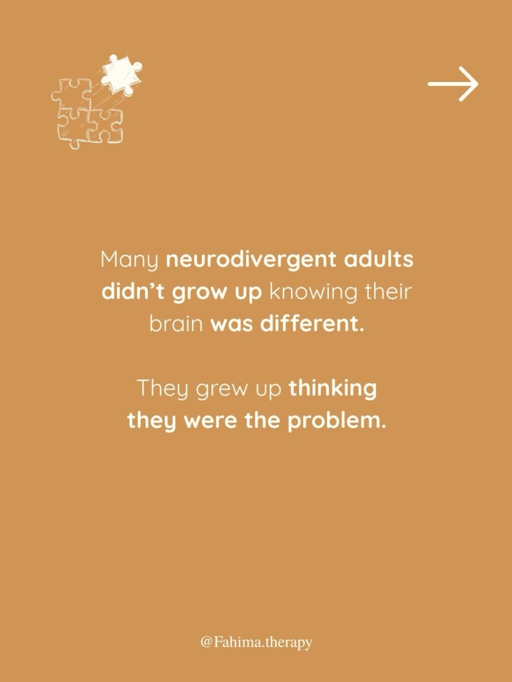 Instagram post from fahima.therapy. This post is in position 5.