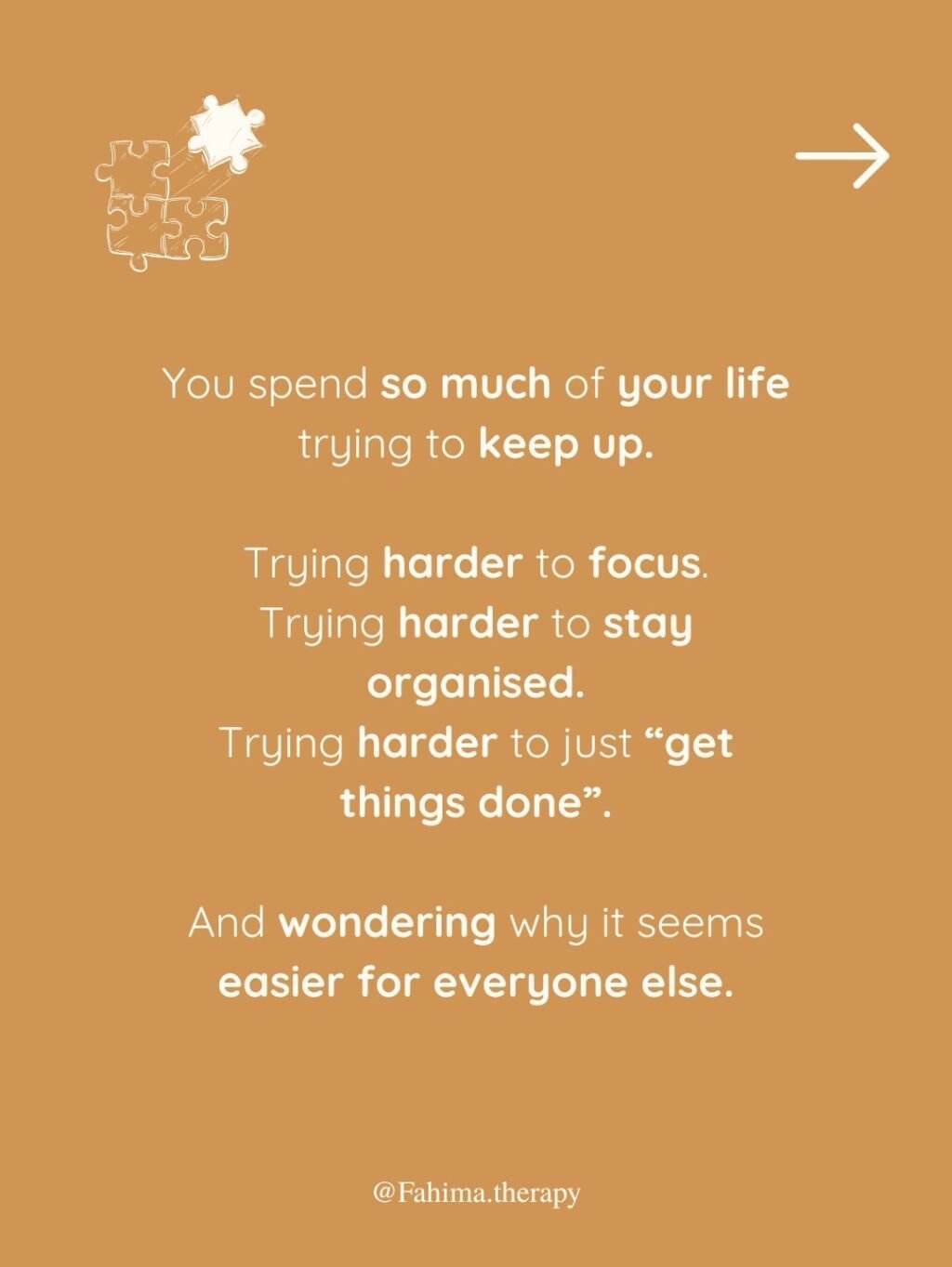 Instagram post from fahima.therapy. This post is in position 2.