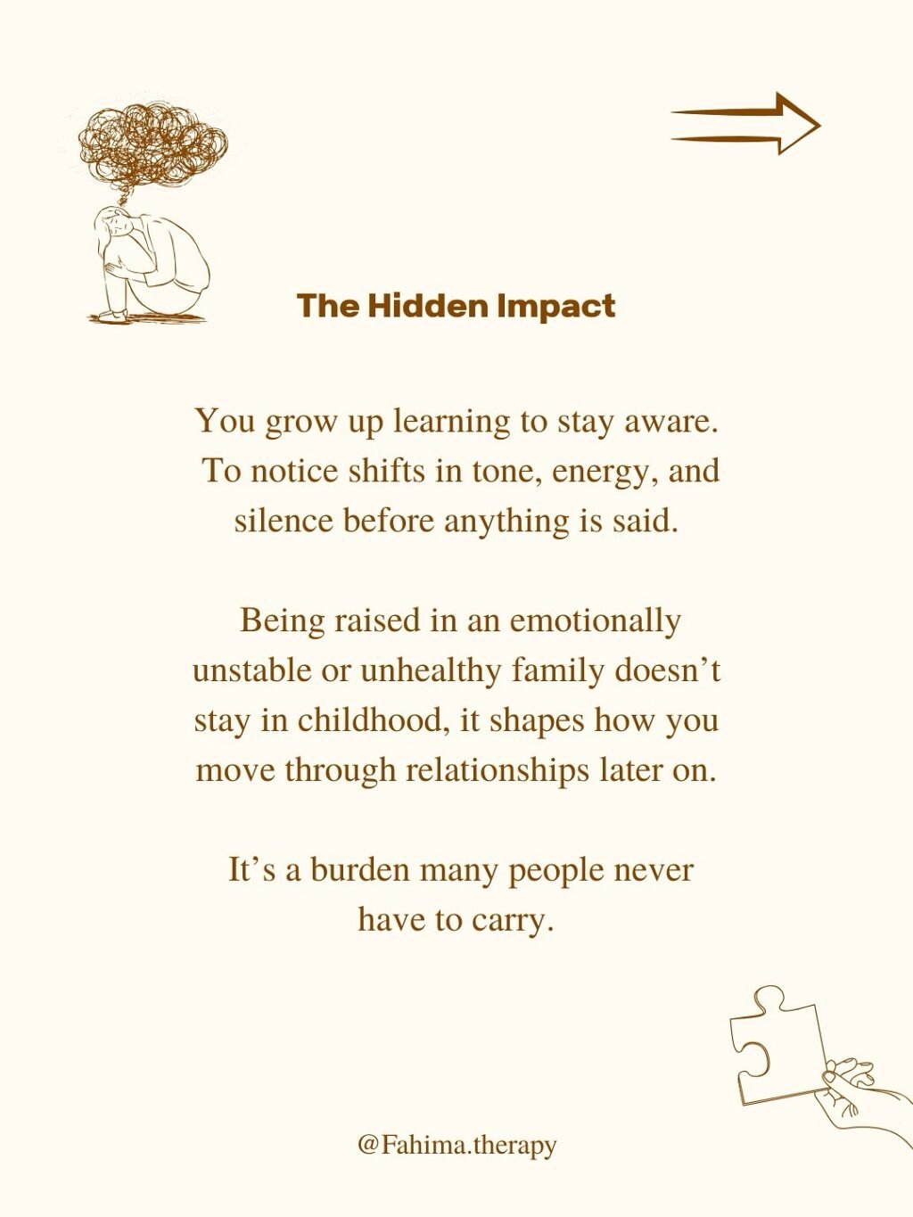 Instagram post from fahima.therapy. This post is in position 0.