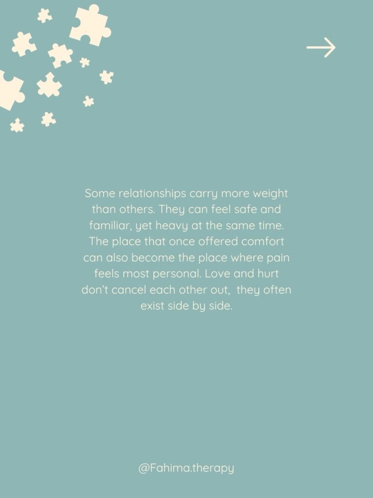 Instagram post from fahima.therapy. This post is in position 2.